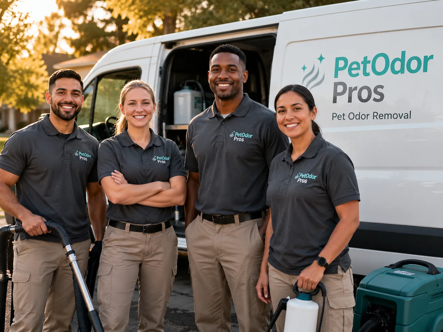 Pet Odor Removal team serving Brohman, MI